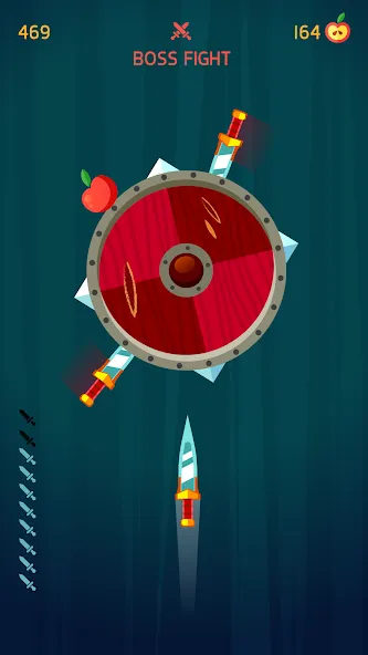 Knife Hit MOD APK — Много денег и все ножи разблокированы — скриншот 5