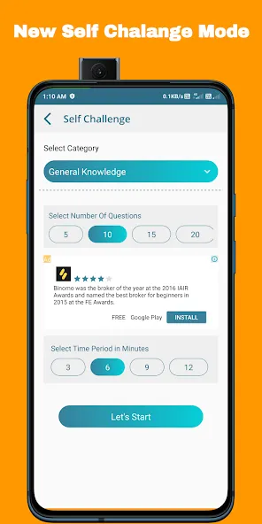 Взломанная QuizOn- All GK Trivia Quiz App на Андроид — Все викторины разблокированы — скриншот 5
