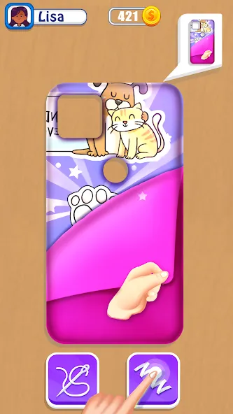 Скачать Phone Case DIY Mobile Games — Модификация Много денег — скриншот 3