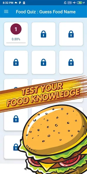Скачать Guess food games (Мод: Всё открыто) на Андроид — скриншот 2