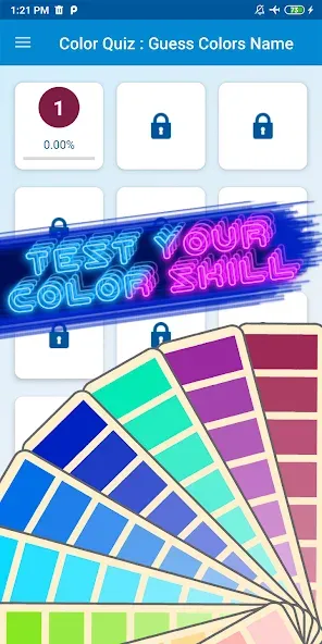 Guess the color game — Все уровни разблокированы — скриншот 2