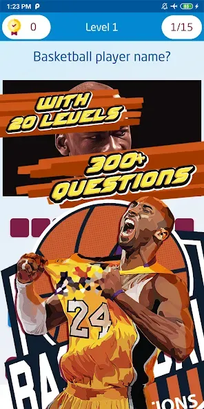 Скачать Basketball Player Quiz — Последняя версия (Все вопросы разблокированы) — скриншот 3