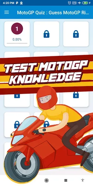 Скачать Motor Racing Quiz MOD APK — Все вопросы разблокированы — скриншот 2