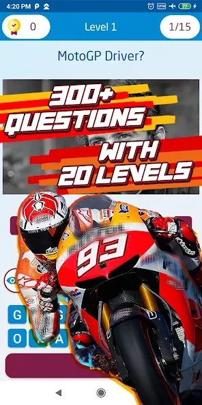 Скачать Motor Racing Quiz MOD APK — Все вопросы разблокированы — скриншот 3
