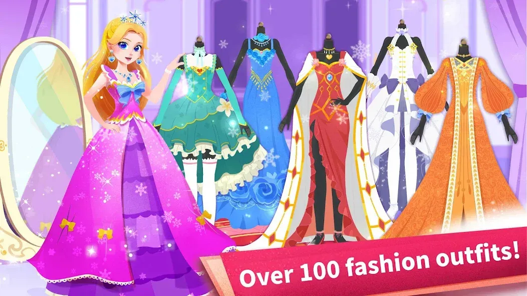 Little Panda: Princess Salon MOD APK — Много денег и всё разблокировано — скриншот 5