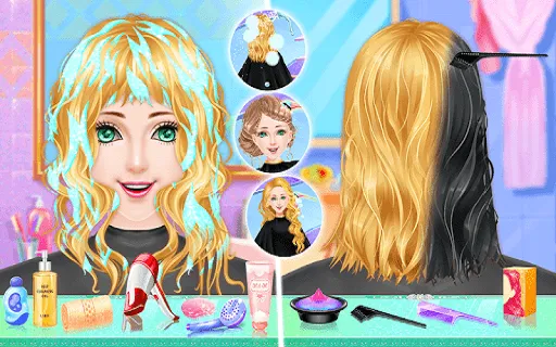 Скачать Doll Makeover - Fashion Queen на Андроид — Много денег и без рекламы — скриншот 3