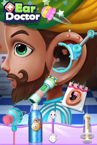 Скачать Ear Doctor (Мод: Много денег) на Андроид — скриншот 5