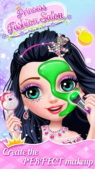Скачать Princess Makeup Salon на Андроид — Все открыто — скриншот 5