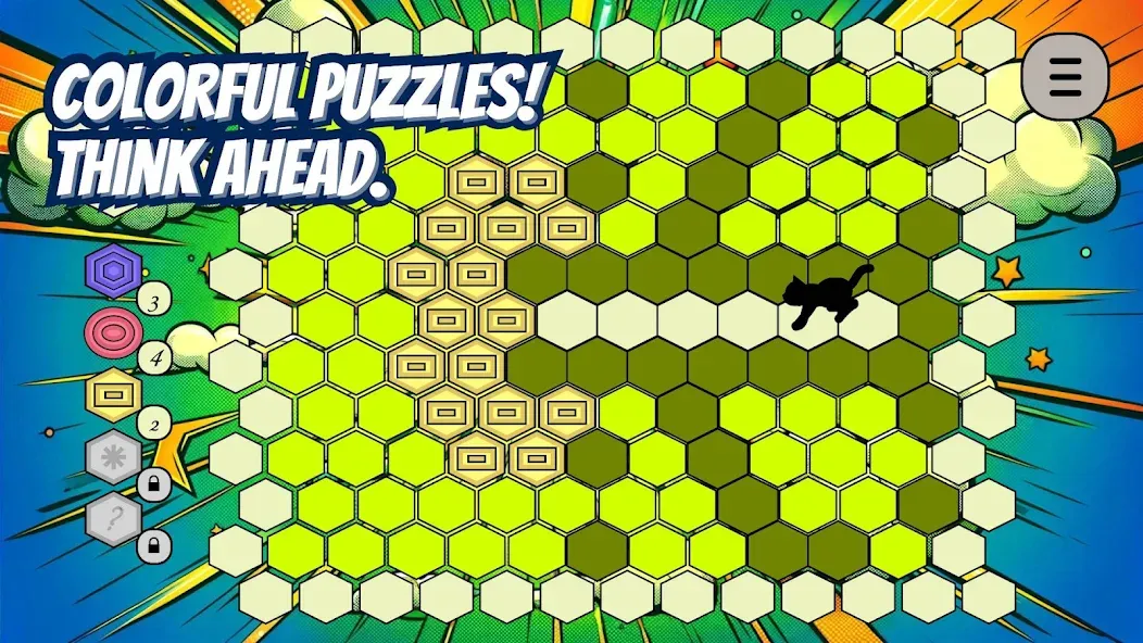 Trap the Cat Mod APK Бесконечные подсказки — Скачать на Андроид — скриншот 2