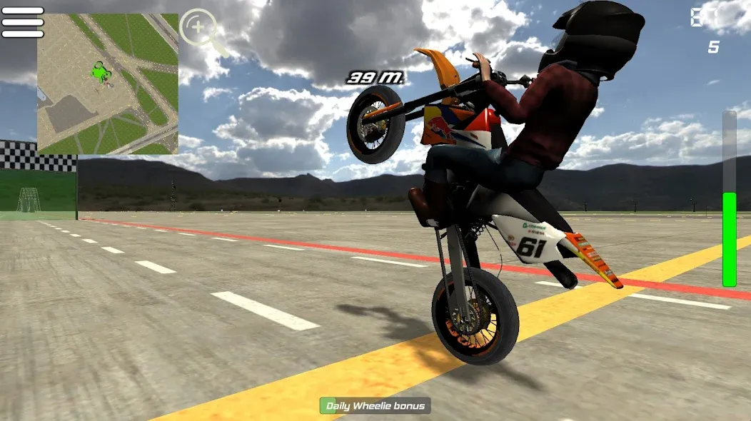 Wheelie King 5 — Много денег и всё открыто — скриншот 1