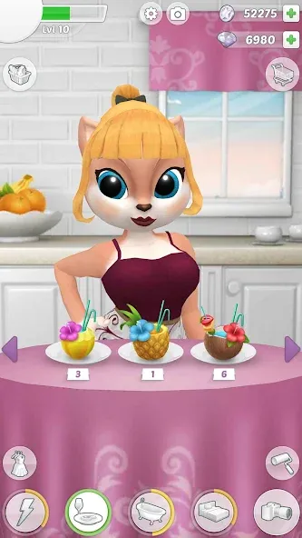 Скачать Talking Cat Kimmy Superstar (Мод: Много денег) на Андроид — скриншот 3