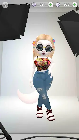 Скачать Talking Cat Kimmy Superstar (Мод: Много денег) на Андроид — скриншот 4