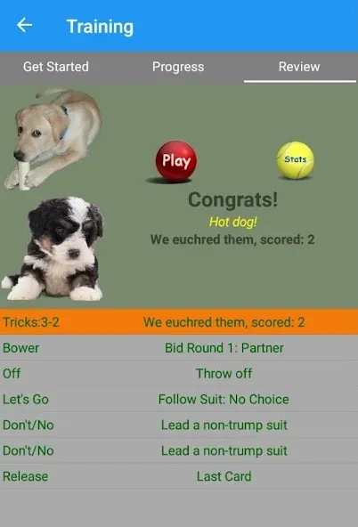 Скачать K9 Euchre (Мод: Всё открыто и без рекламы) на Андроид — скриншот 3