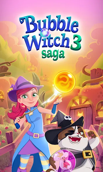 Скачать Bubble Witch 3 Saga — Последняя версия (Много жизней и бустеров) — скриншот 5