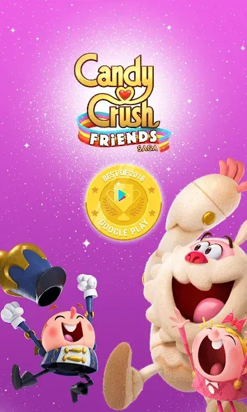 Candy Crush Friends Saga MOD APK — Много жизней и ходов — скриншот 5
