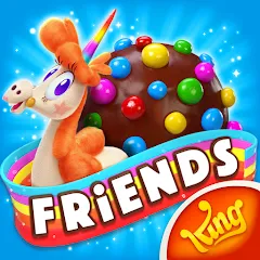 Candy Crush Friends Saga MOD APK — Много жизней и ходов