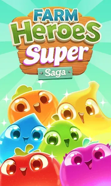 Farm Heroes Super Saga MOD APK — Много жизней и ходов — скриншот 5