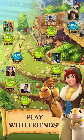 Скачать Pyramid Solitaire Saga с модом — Много золота — скриншот 3