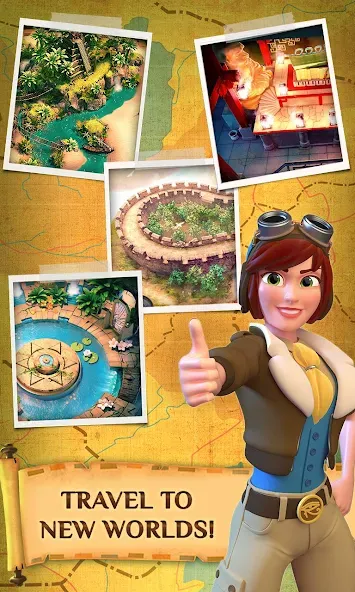Скачать Pyramid Solitaire Saga с модом — Много золота — скриншот 4