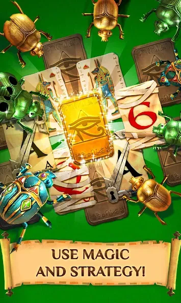 Скачать Pyramid Solitaire Saga с модом — Много золота — скриншот 5