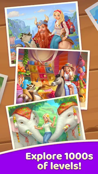 EverMatch 3 Game MOD APK на Android — Много жизней и ходов — скриншот 5