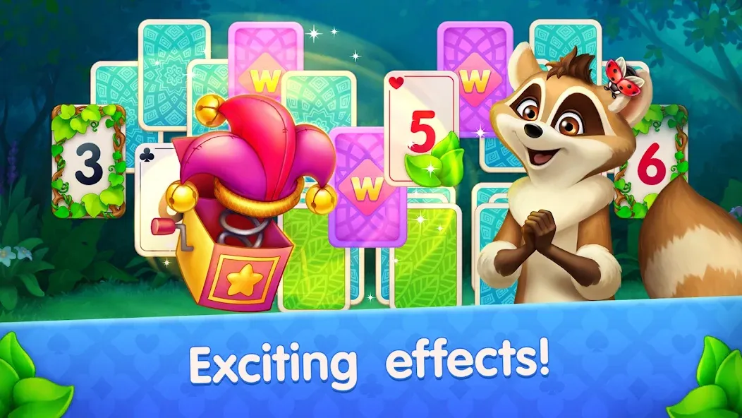 CityMix Solitaire TriPeaks MOD APK на Android — Много денег и жизней — скриншот 5