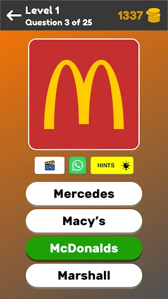 Logo Game: Multiple Choice на Андроид — Все уровни открыты и без рекламы — скриншот 3