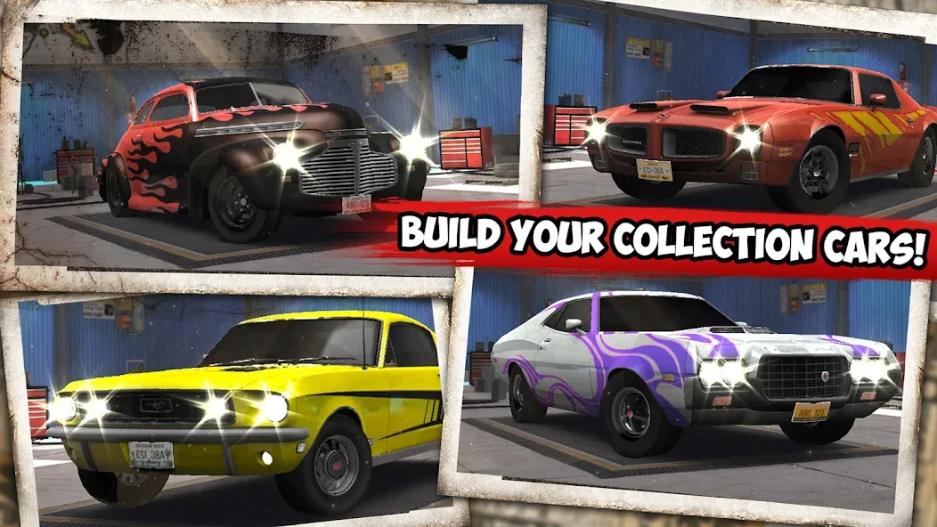 Скачать Classic Drag Racing Car Game — Модификация Много денег — скриншот 4
