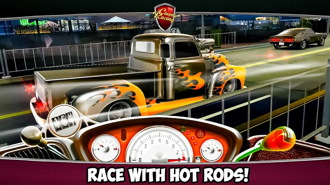 Скачать Classic Drag Racing Car Game — Модификация Много денег — скриншот 5