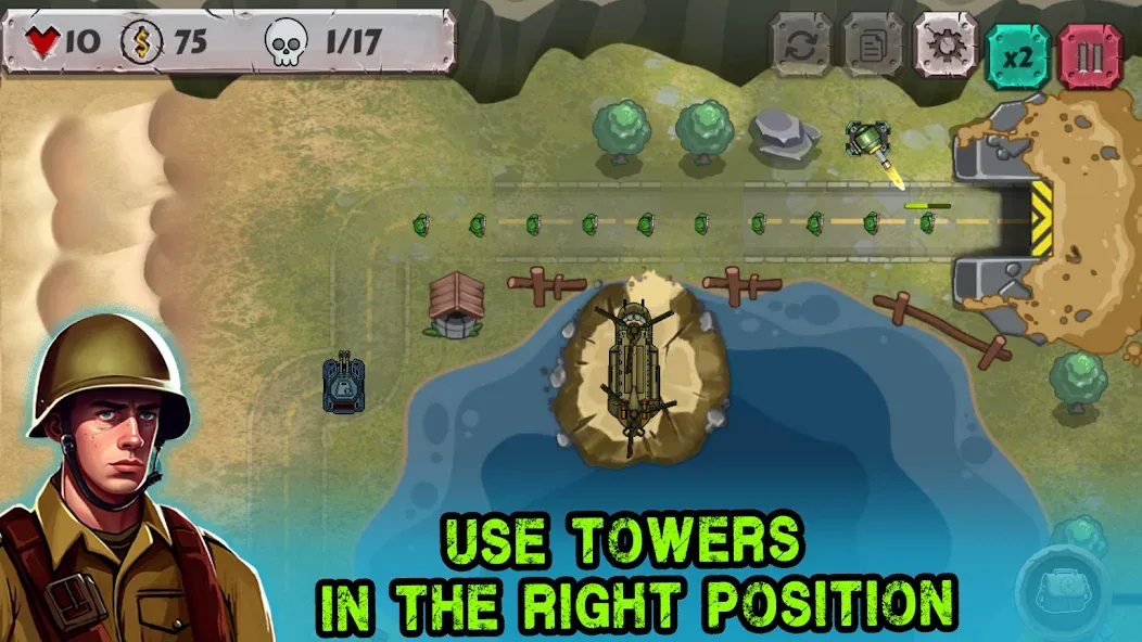 Скачать Battle Strategy: Tower Defense — Модификация Бесконечные деньги и кристаллы — скриншот 3