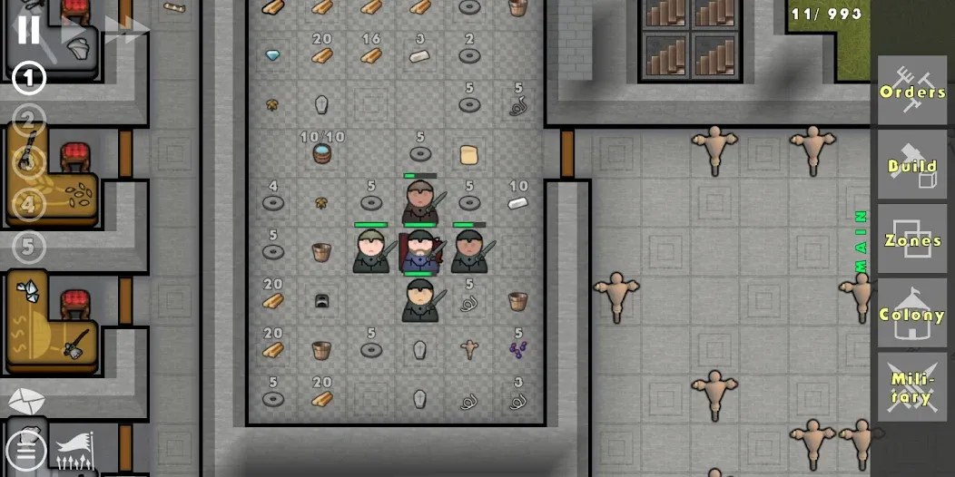 Going Deeper! : Colony Sim (Мод Много денег) — скриншот 1