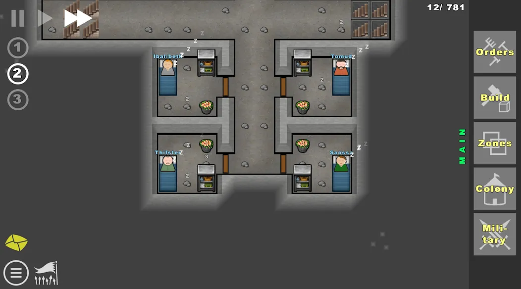 Going Deeper! : Colony Sim (Мод Много денег) — скриншот 4