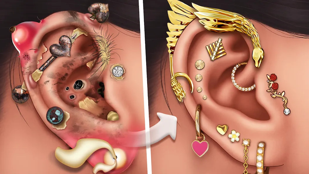 Ear Salon ASMR Ear Wax& Tattoo — Всё открыто и без рекламы — скриншот 5