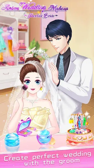 Makeup Bride: Perfect Wedding (Мод Все открыто) — скриншот 3