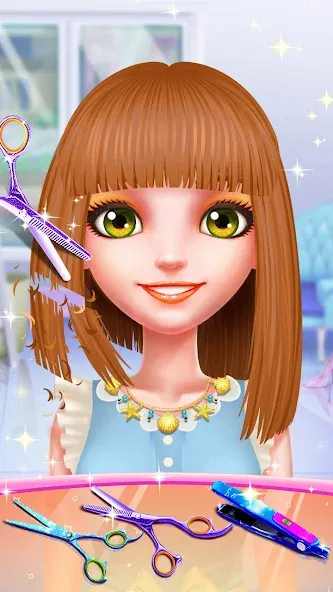 Скачать Girls Hair Salon на Андроид — Все открыто — скриншот 5