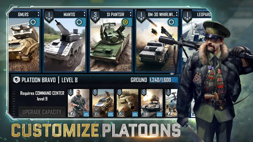 War Commander: Rogue Assault MOD APK — Бесконечные деньги и ресурсы — скриншот 4 War Commander: Rogue Assault MOD APK — Бесконечные деньги и ресурсы — скриншот 4