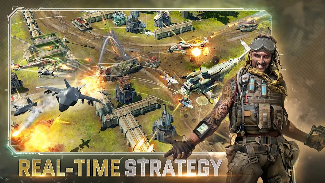 War Commander: Rogue Assault MOD APK — Бесконечные деньги и ресурсы — скриншот 5