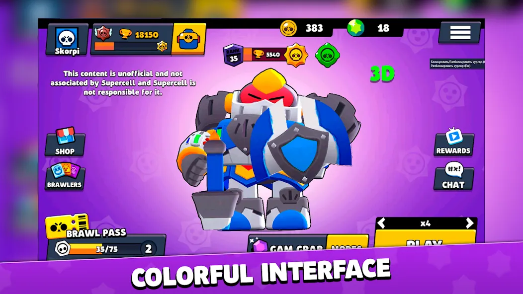 Box Simulator for Brawl Stars MOD APK на Android — Много денег и кристаллов — скриншот 3