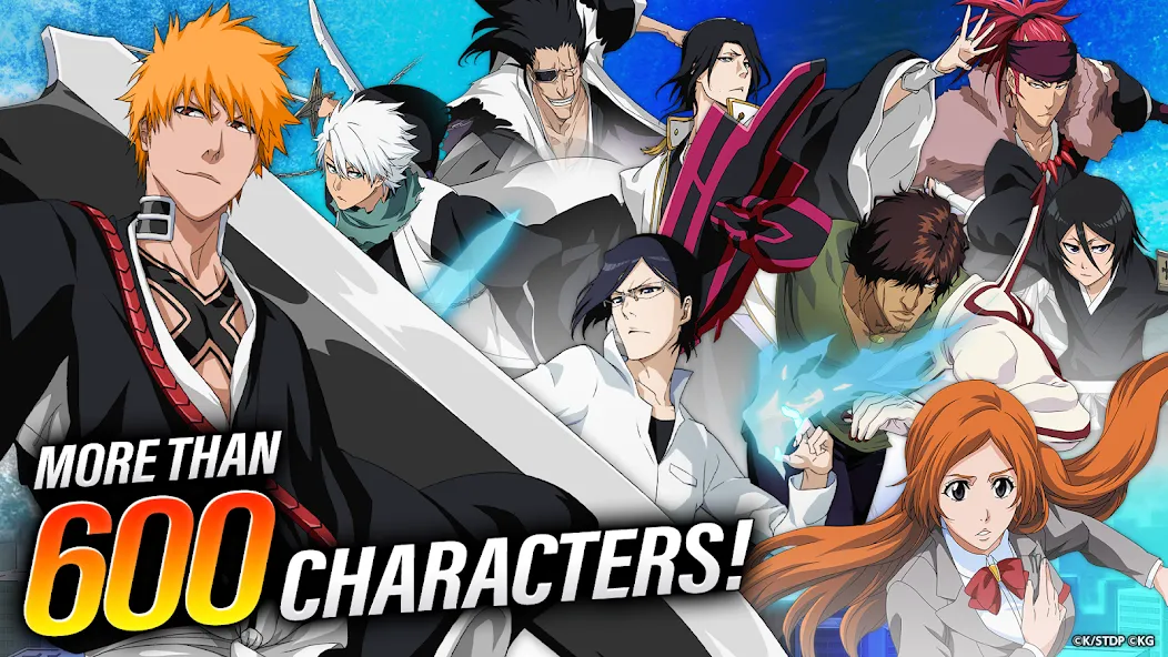 Взломанная Bleach:Brave Souls Anime Games на Андроид — Много денег — скриншот 1