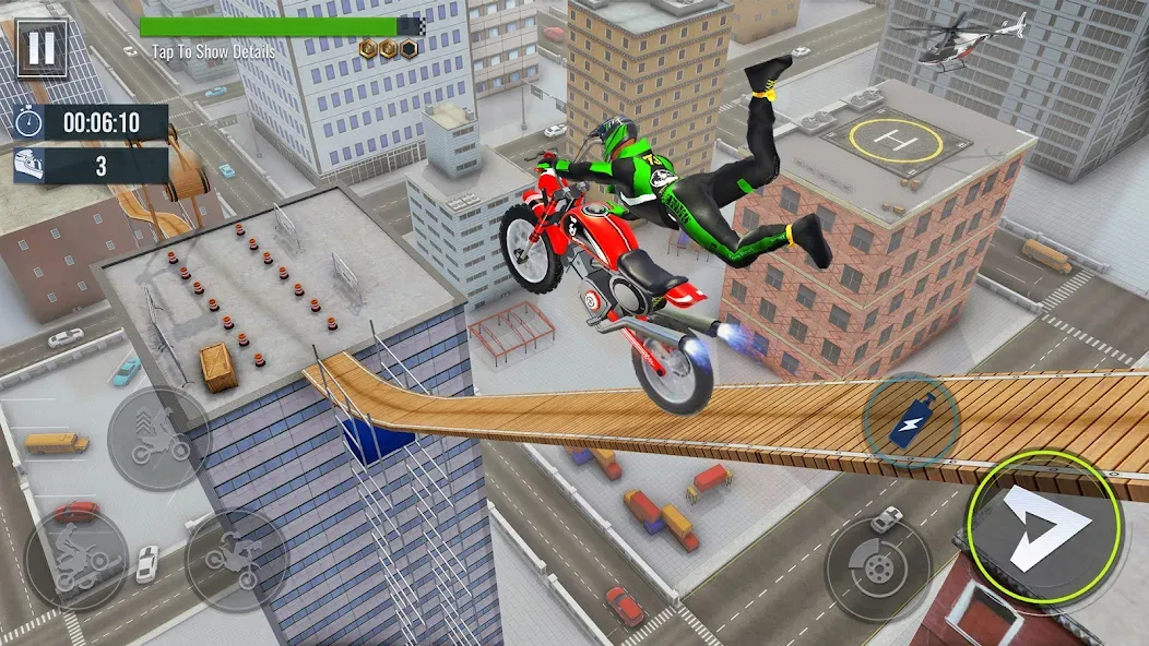 Bike Stunt : Motorcycle Game (Мод Много денег) — скриншот 3