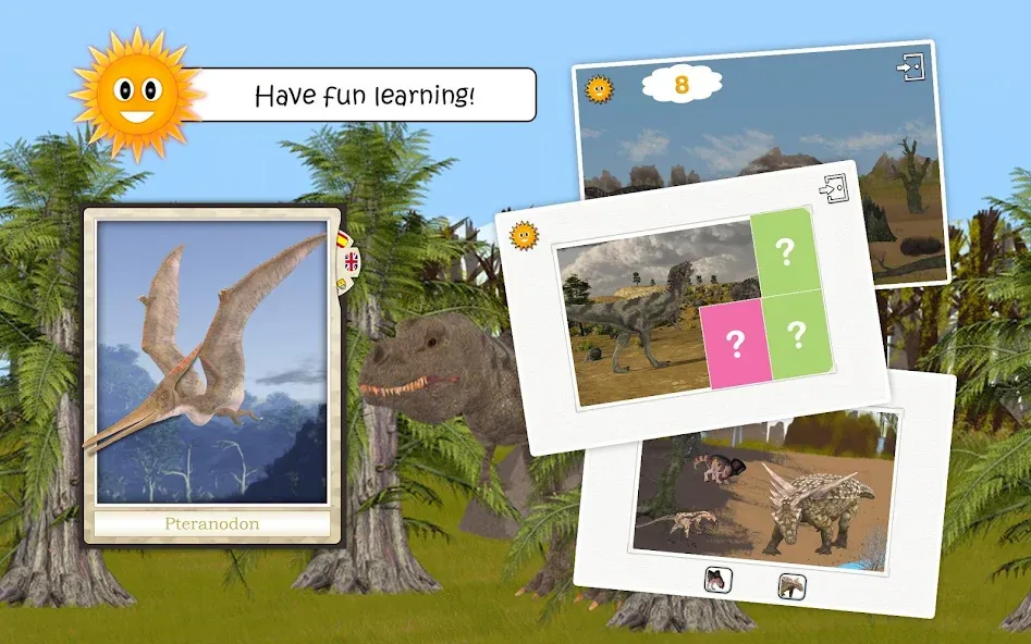 Скачать Dinosaurs and Ice Age Animals MOD APK — Все открыто — скриншот 4