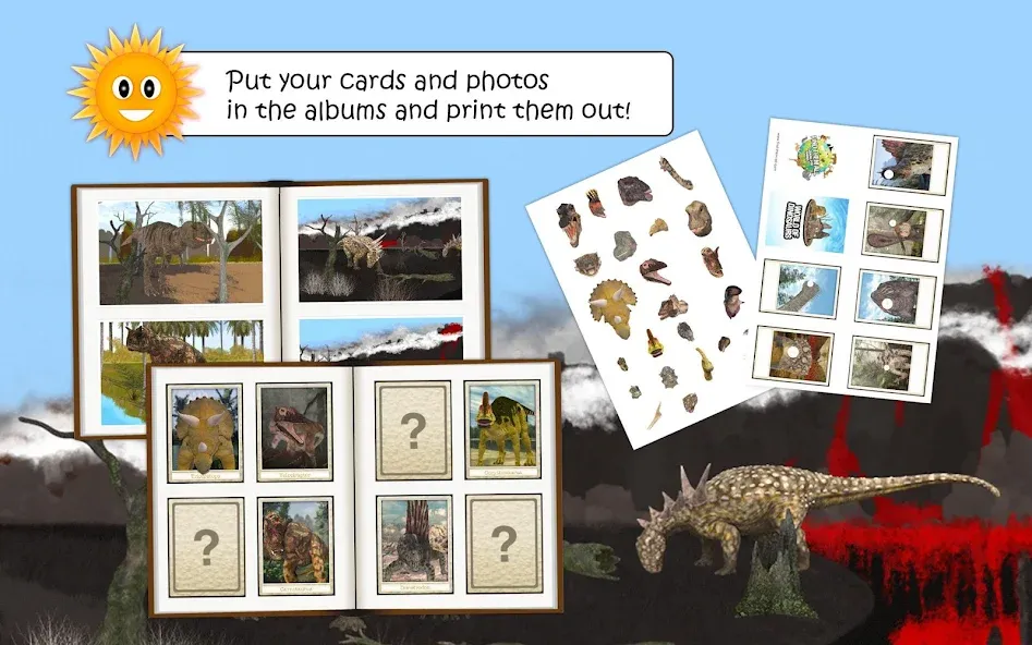 Скачать Dinosaurs and Ice Age Animals MOD APK — Все открыто — скриншот 5