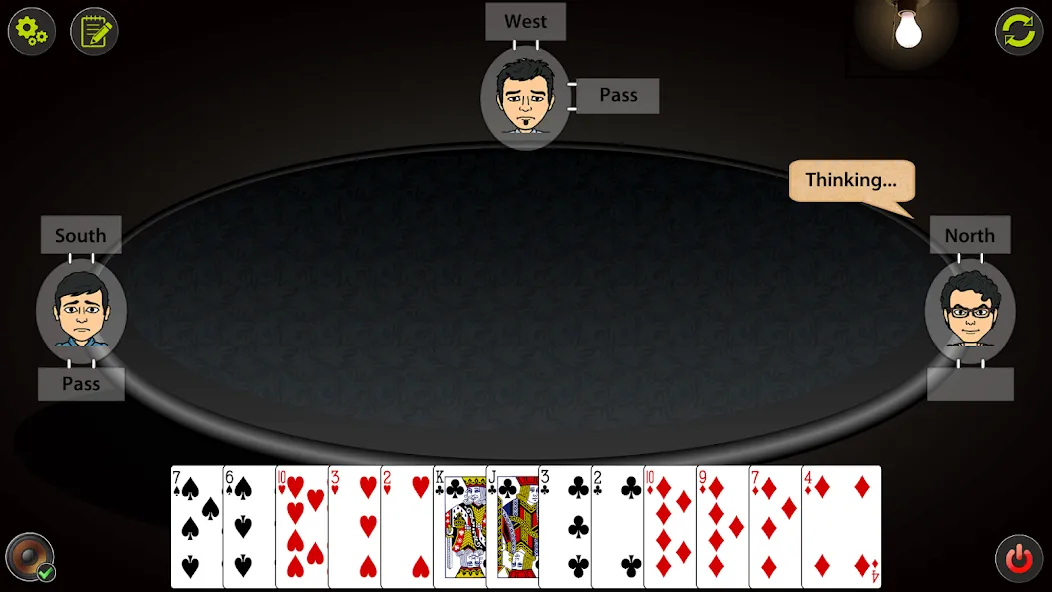Скачать Auction Bridge & IB Card Game — Последняя версия (Все разблокировано) — скриншот 3