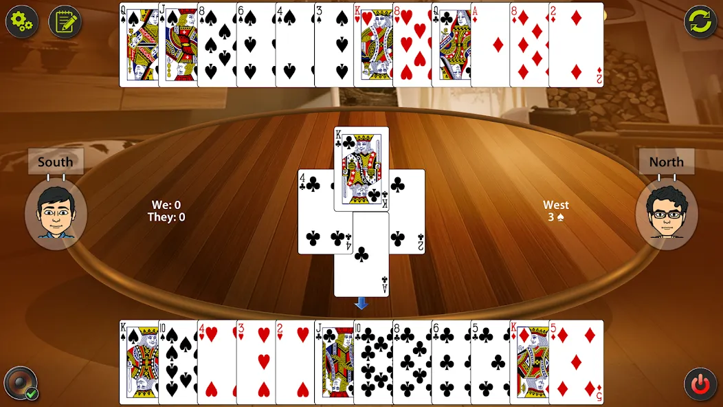 Скачать Auction Bridge & IB Card Game — Последняя версия (Все разблокировано) — скриншот 4