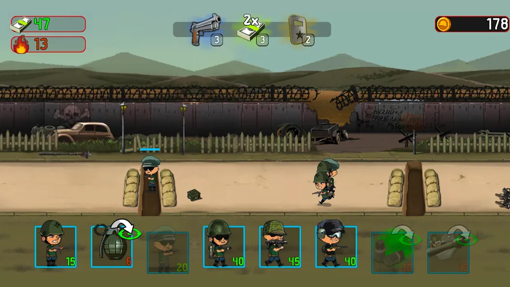 Скачать Army War: Military Troop Games на Android — Много денег — скриншот 5