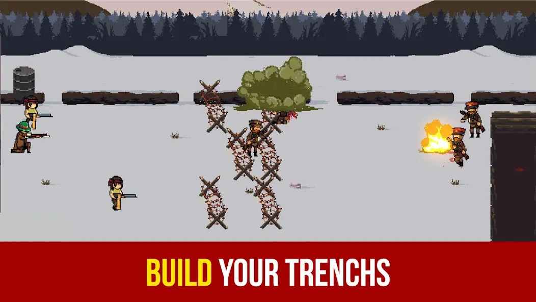 Скачать War Troops 1917:Trench Warfare (Мод: Много денег) на Андроид — скриншот 2 Скачать War Troops 1917:Trench Warfare (Мод: Много денег) на Андроид — скриншот 2