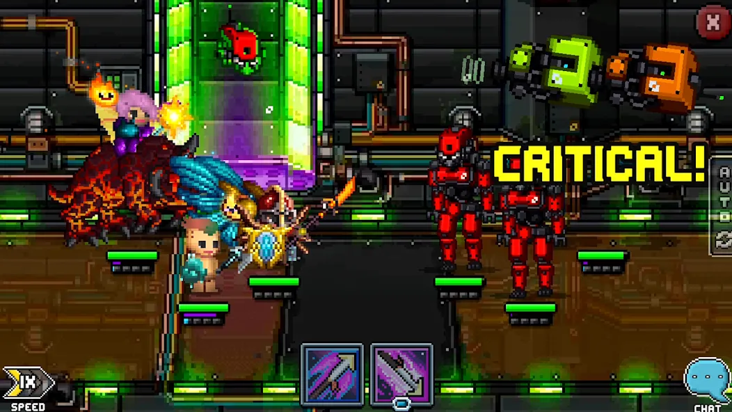 Скачать Bit Heroes Quest: Pixel RPG (Мод: Много денег) на Андроид — скриншот 1