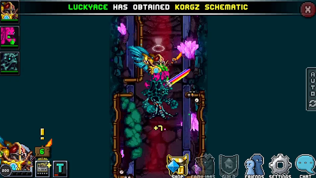 Скачать Bit Heroes Quest: Pixel RPG (Мод: Много денег) на Андроид — скриншот 5