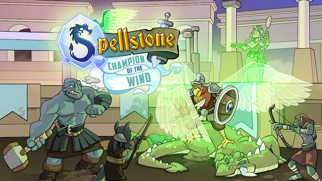Spellstone MOD — Много денег и кристаллов на Андроид — скриншот 1