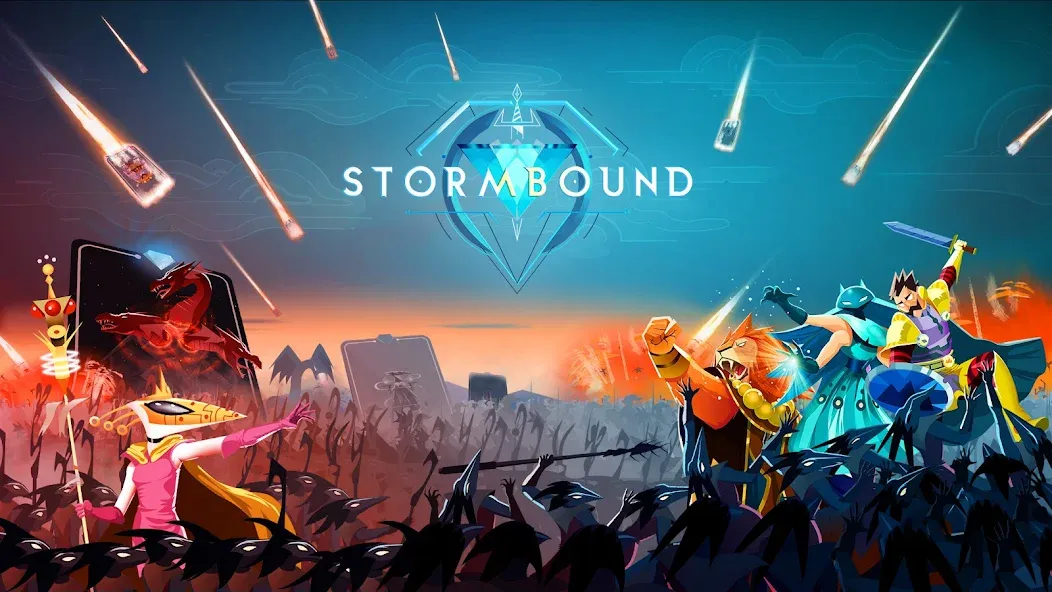 Скачать Stormbound: Kingdom Wars (Мод: Много денег) на Андроид — скриншот 1